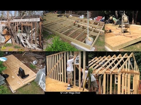 12 X 24 Mega Shed Shack