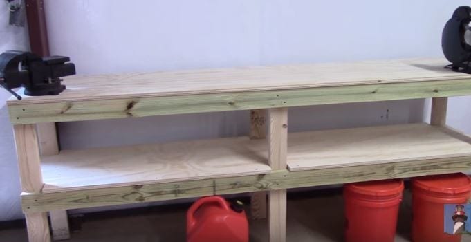 2X4 Homemade Workbench