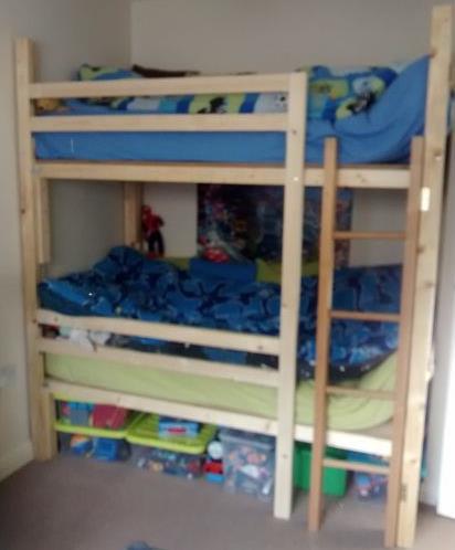 A Bunk Bed Style For A Cramped Space