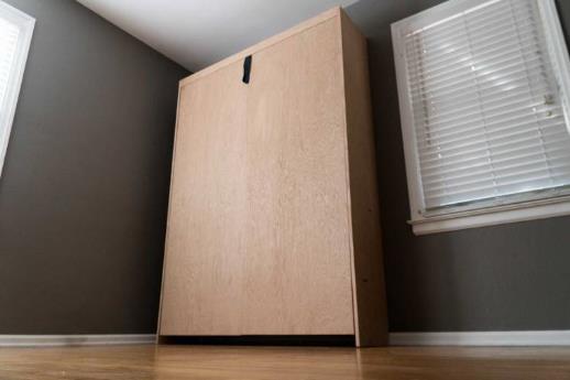 A Simple Murphy Bed For The Minimalist