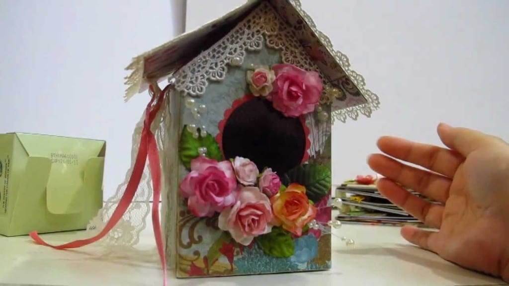 Birdhouse From Recycled Boxes