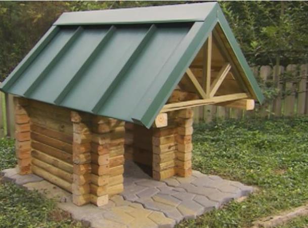 Cabin Dog House By Diy Network