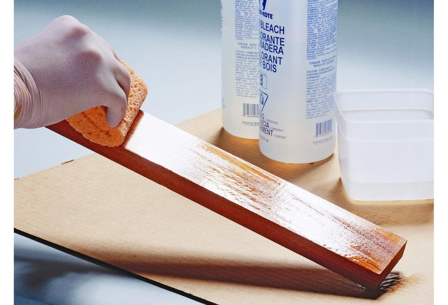 Can You Use Bleach On Wood