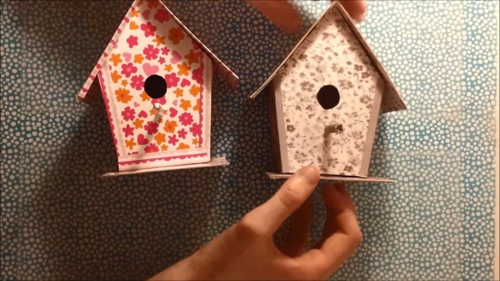 Cardboard Diy Birdhouse