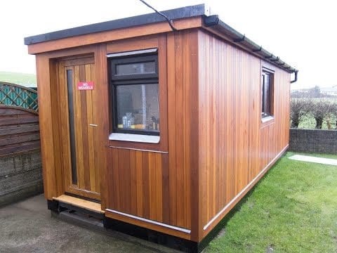 Cedar Sided Shed