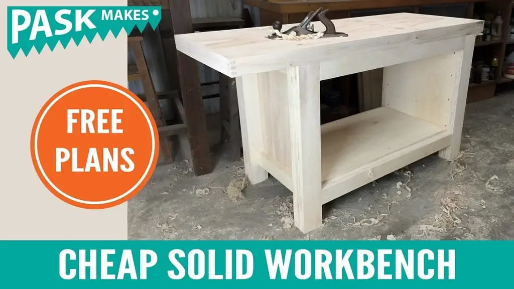 Cheap Easy To Build Solid Workbench