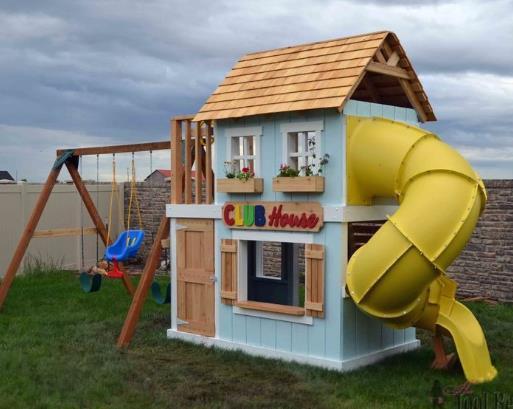Diy Clubhouse Playhouse