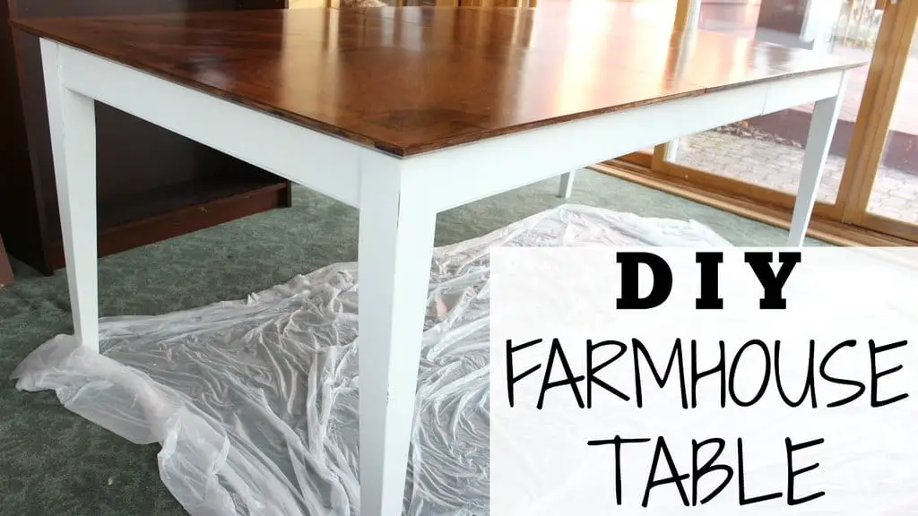 Diy Farmhouse Table For 70