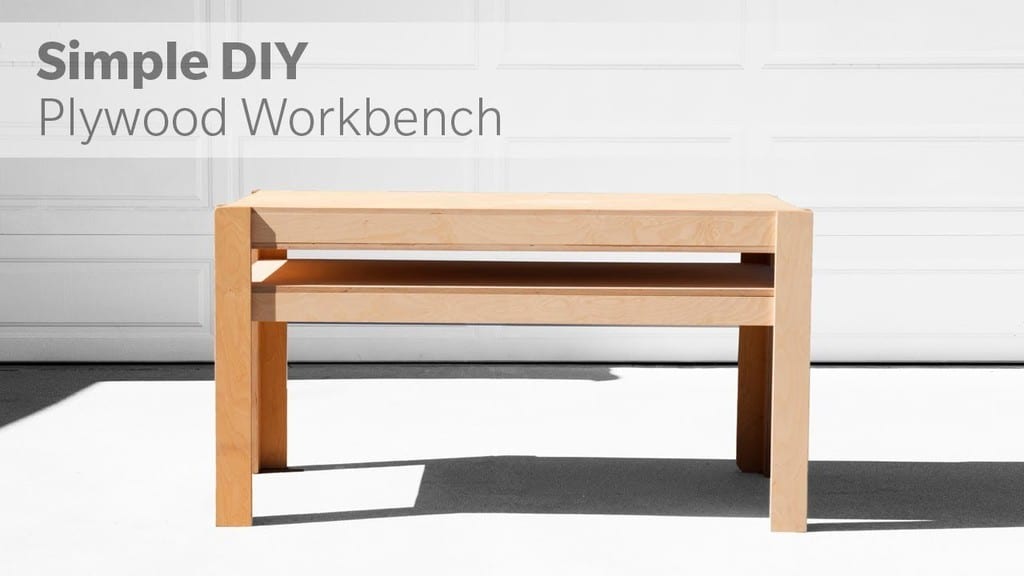 Diy Plywood Workbench