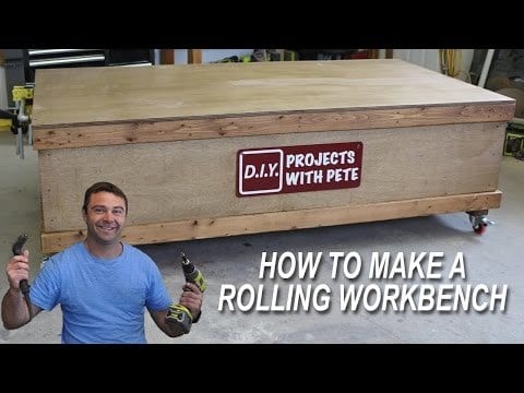 Diy Rolling Work Bench