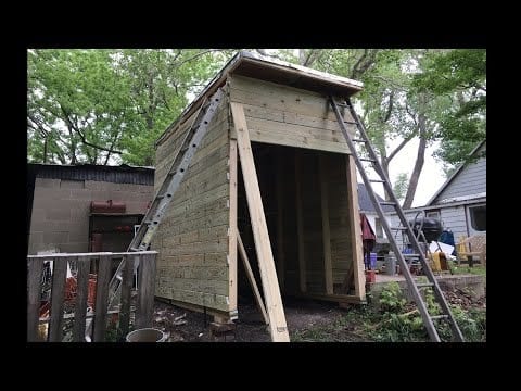 Diy Shed Built In 4 Days