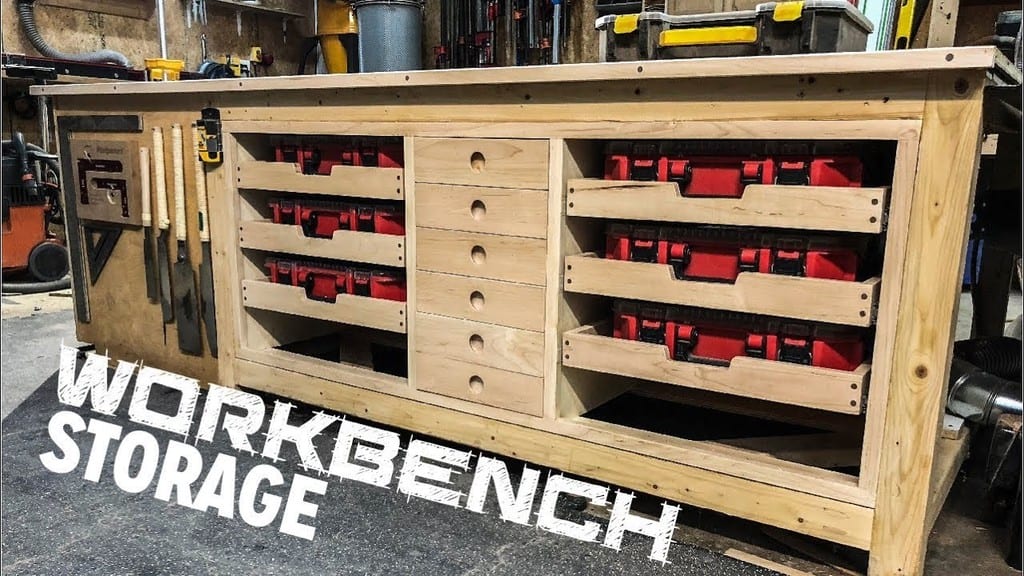 Diy Workbench Extra Storage Build