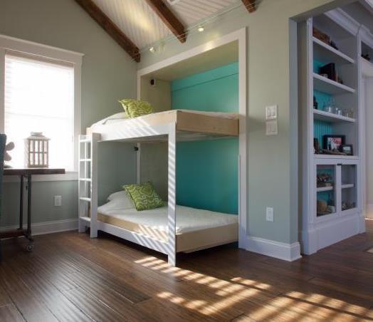Fold Able Bunk Beds For More Space Saving