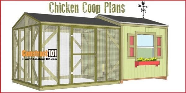 Garden Shed Chicken Coop Plans