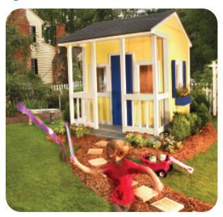 Georgia Pacific Traditional Playhouse By Platinum Project Plans 2