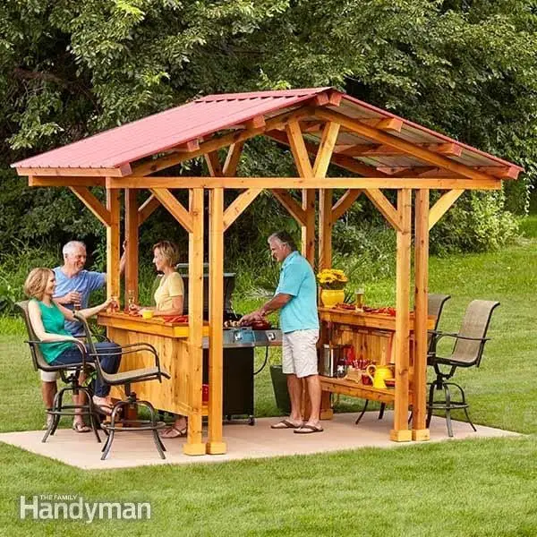 Grill And Gazebo In One