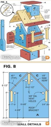 Handyman Birdhouse Plans