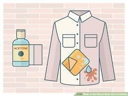 How To Remove Garment Wood Stain Using Acetone