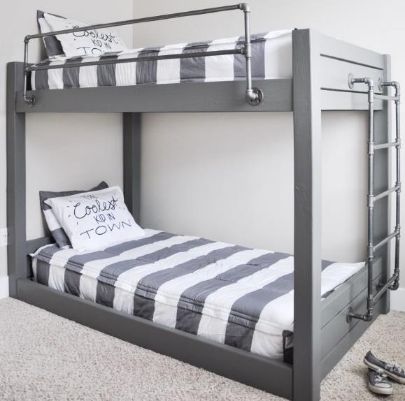 Industrial Style Bunk Bed