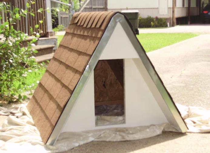 Insulated A Frame Dog House By Instructables