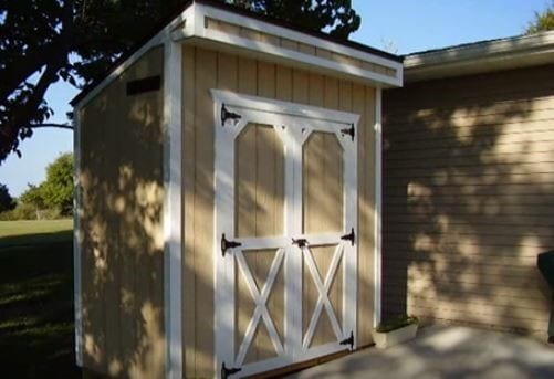 Lean To Style Storage Shed