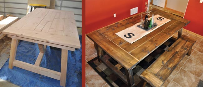 Less Than 200 Diy Farmhouse Table 2