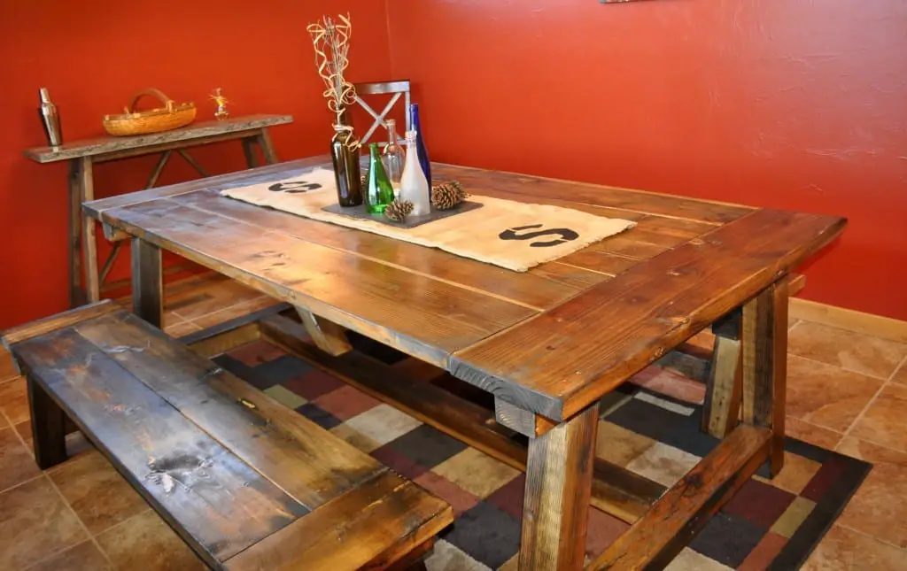 Less Than 200 Diy Farmhouse Table