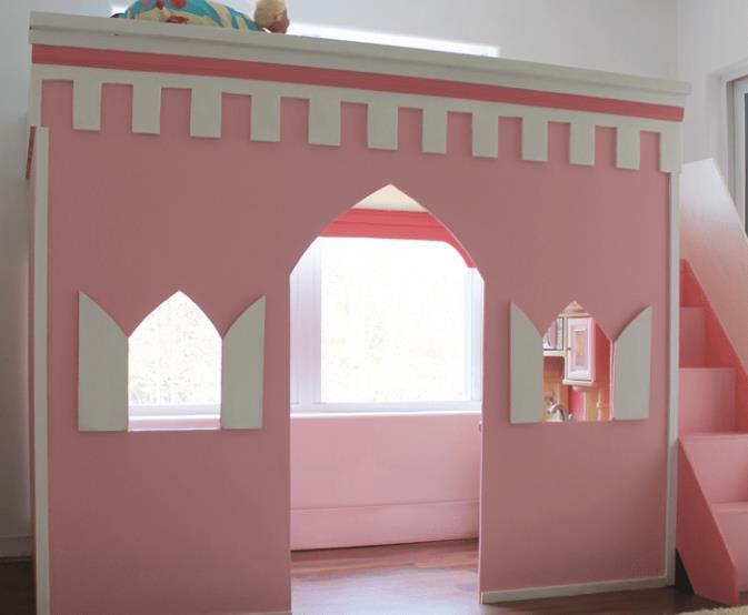 Loft Bed For Your Princess