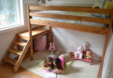 Loft Style Bunk Bed