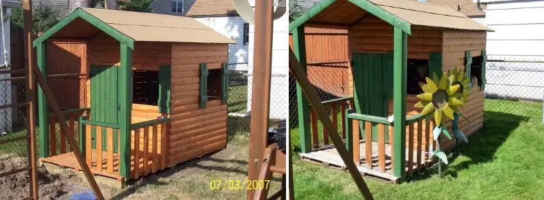 Log Cabin Playhouse