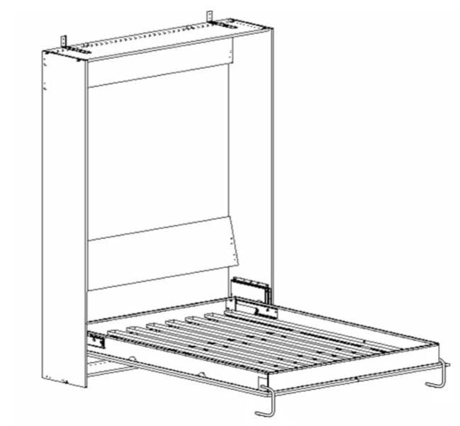 Murphy Bed Instructions Translated