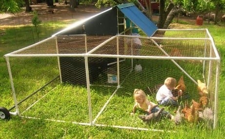 Pvc Chicken Tractor Coop