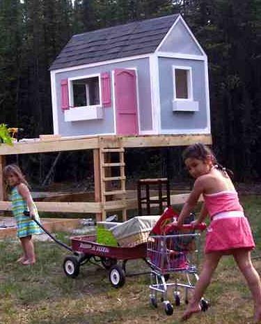 Purple Playhouse By Ana White