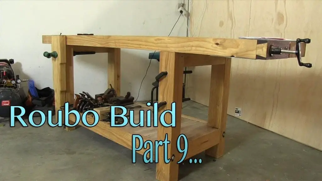 Roubo Style Woodworking Bench From 2X6 Construction Lumber