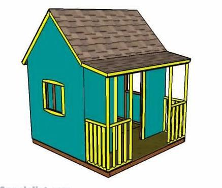 Simple Outdoor Diy Playhouse Plan By How To Specialist 1