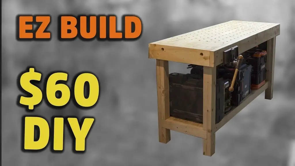 Simple Torsion Box Workbench With Handy Fixturing Surface