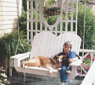 Southern Pine Style Porch Swing