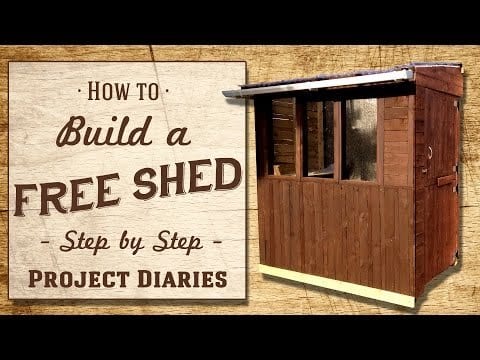Step By Step Free Shed