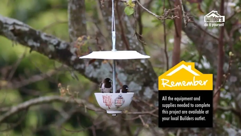 Teacup Bird Feeder