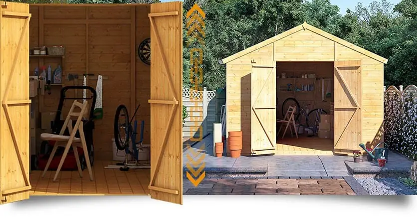 The Ultimate Wooden Shed