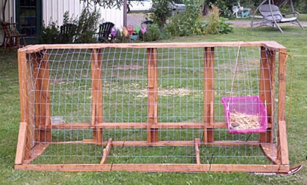 Upcycled Chicken Tractor Plan