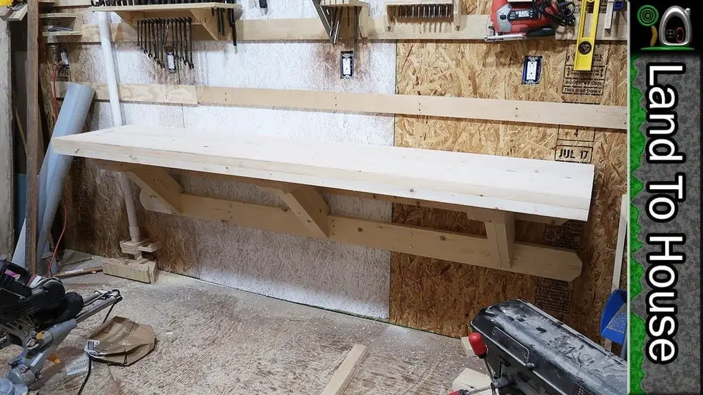 Wall Mount Workbench