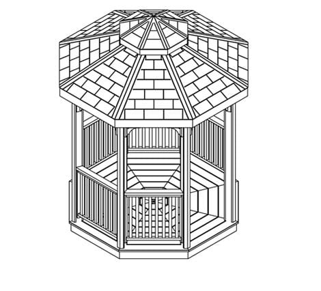 Western Red Cedar Gazebo