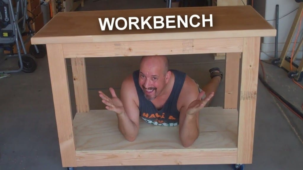 Workbench With Casters