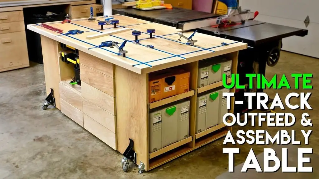 Workbench With Sustainer Storage