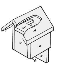 Wrens Bird House Plan