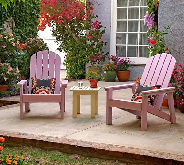 2 X 4 Adirondack Chairs Plan