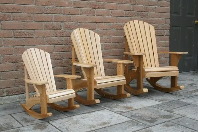 A Family Of Adirondack Chairs