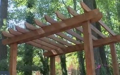 Basic Pergola Plan From Diy Network