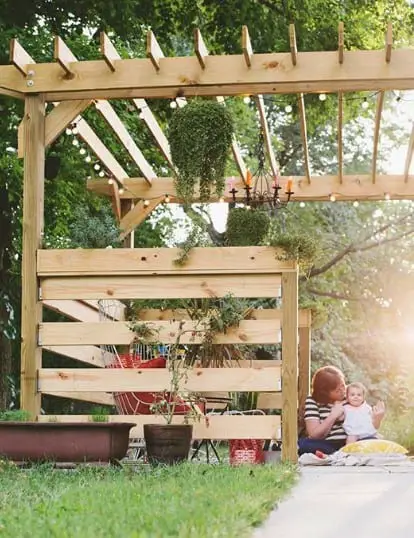 Beautiful Mess Pergola Plan